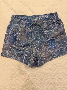 H&M Men’s Blue Speckled Swim Trunks